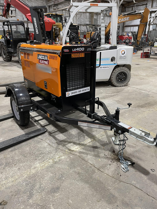 2022 Lincoln Electric LE400 Kubota V1505, Trlr, Cable Rack, Light Kit, ES Decals, T3