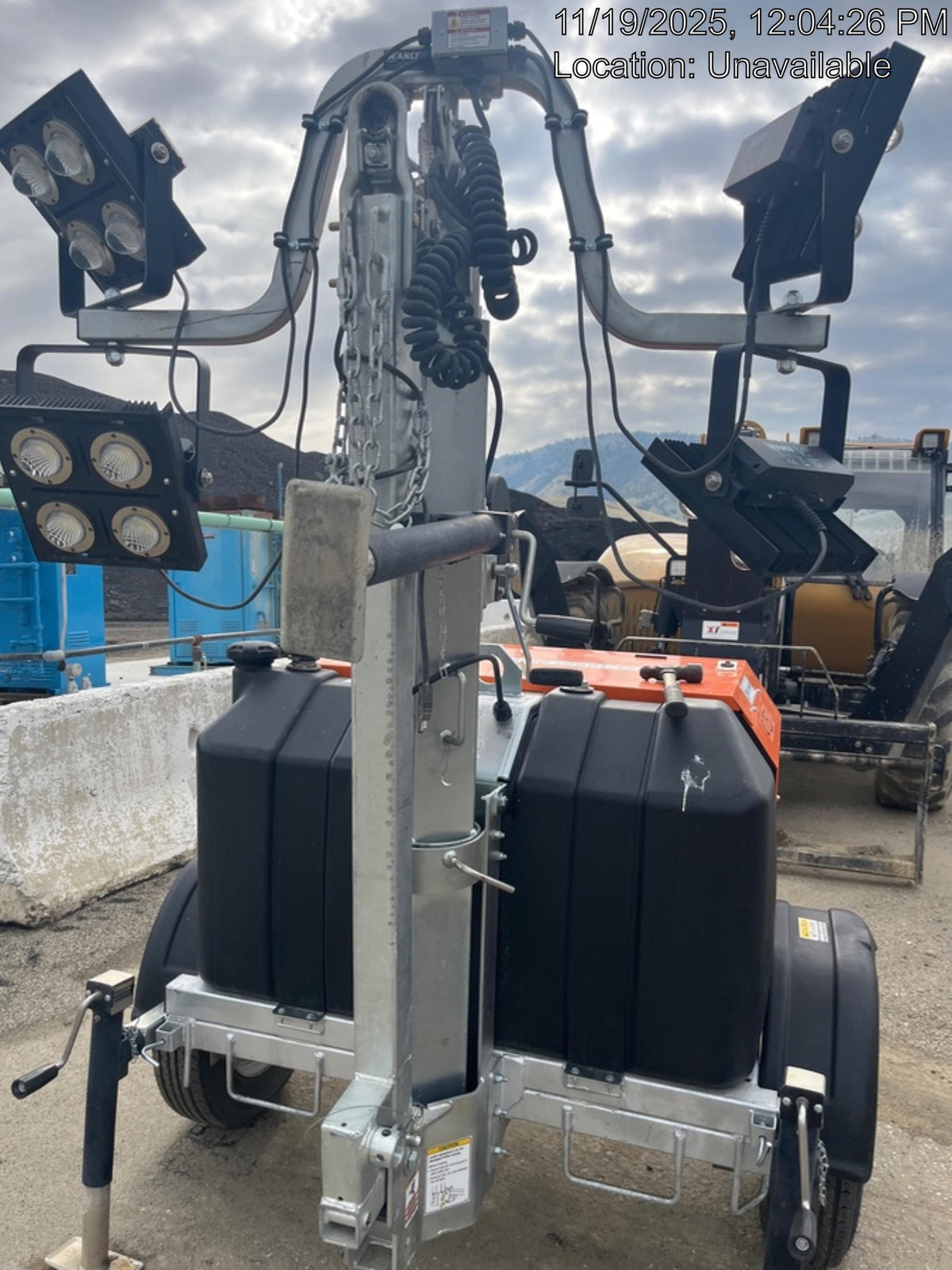 2024 Wanco WLTT-4MM4K Diesel, Deep Sea Controller, Shore Power Plug, Auto Start, (4) 350W LED Floodlights, 4kW Generator, 60 Gal Fuel Tank, 2" Ball, T3