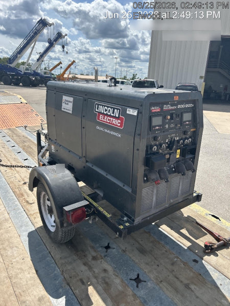 2024 Lincoln Electric Dual Maverick 200/200X Ready Pak 3, Includes Trailer, Cable Rack, Fender Light Kit K4382-1-RP3