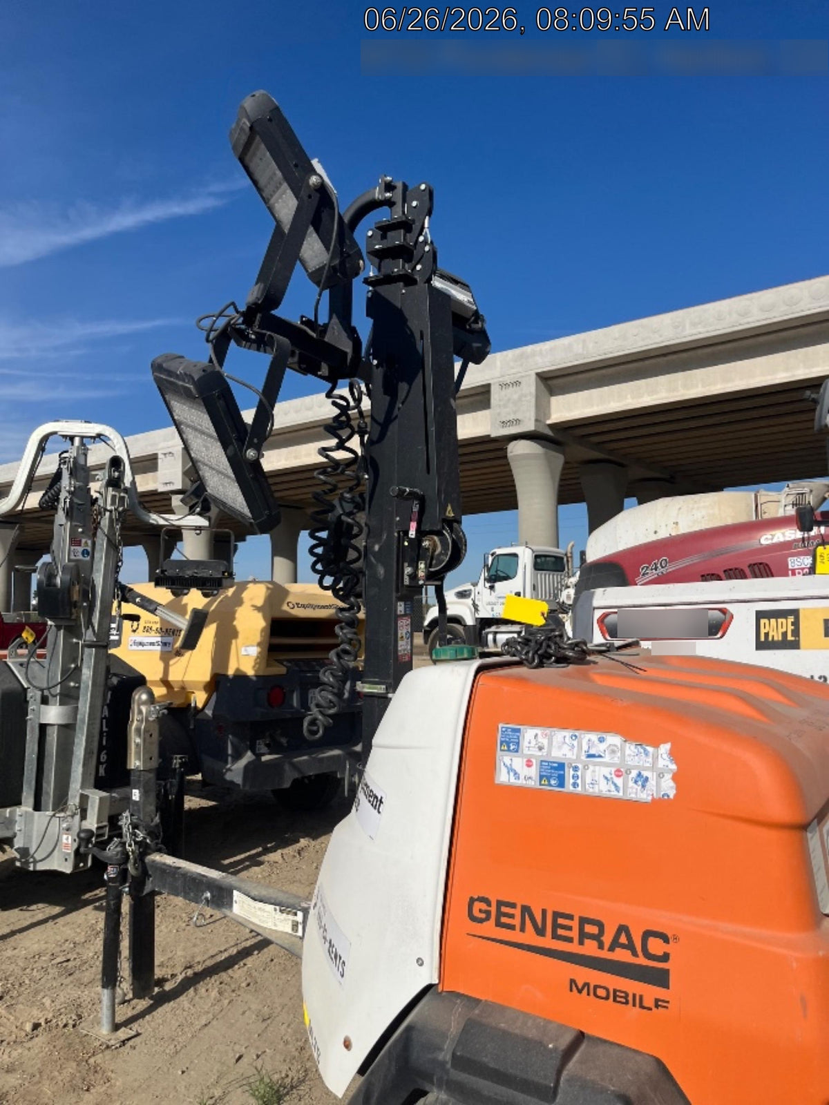 2023 Generac MLT2 Diesel, Flex Switch 120V Input, Powerzone Controller, (4) 320W LED Lights, 4kW Generator, 39.9 Gal Fuel Tank, 2" Ball, T3