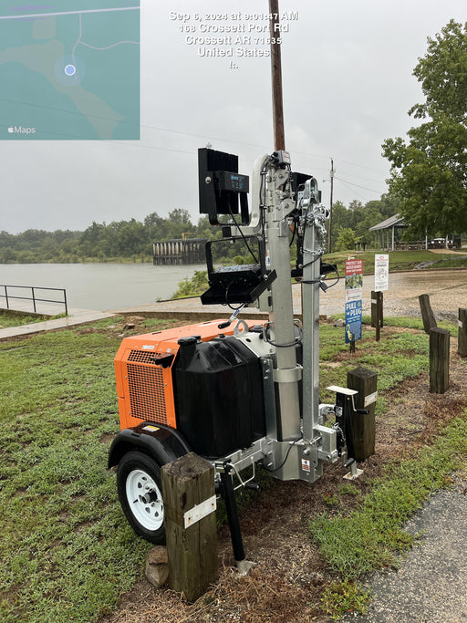 2024 Wanco WLTT-4MM4K Diesel, Deep Sea Controller, Shore Power Plug, Auto Start, (4) 350W LED Floodlights, 4kW Generator, 60 Gal Fuel Tank, 2" Ball, T3