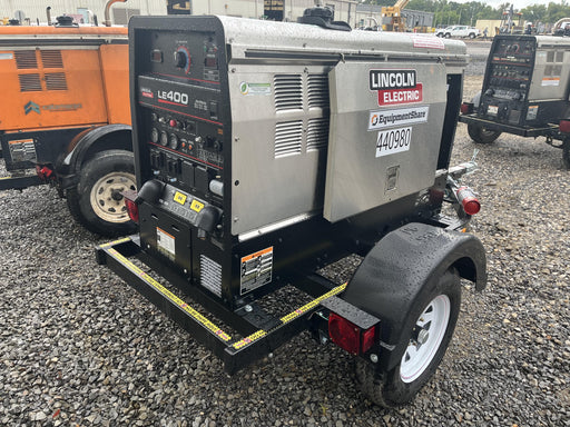 2024 Lincoln Electric LE400 Kubota V1505, Trlr, Cable Rack, Light Kit, ES Decals, T3