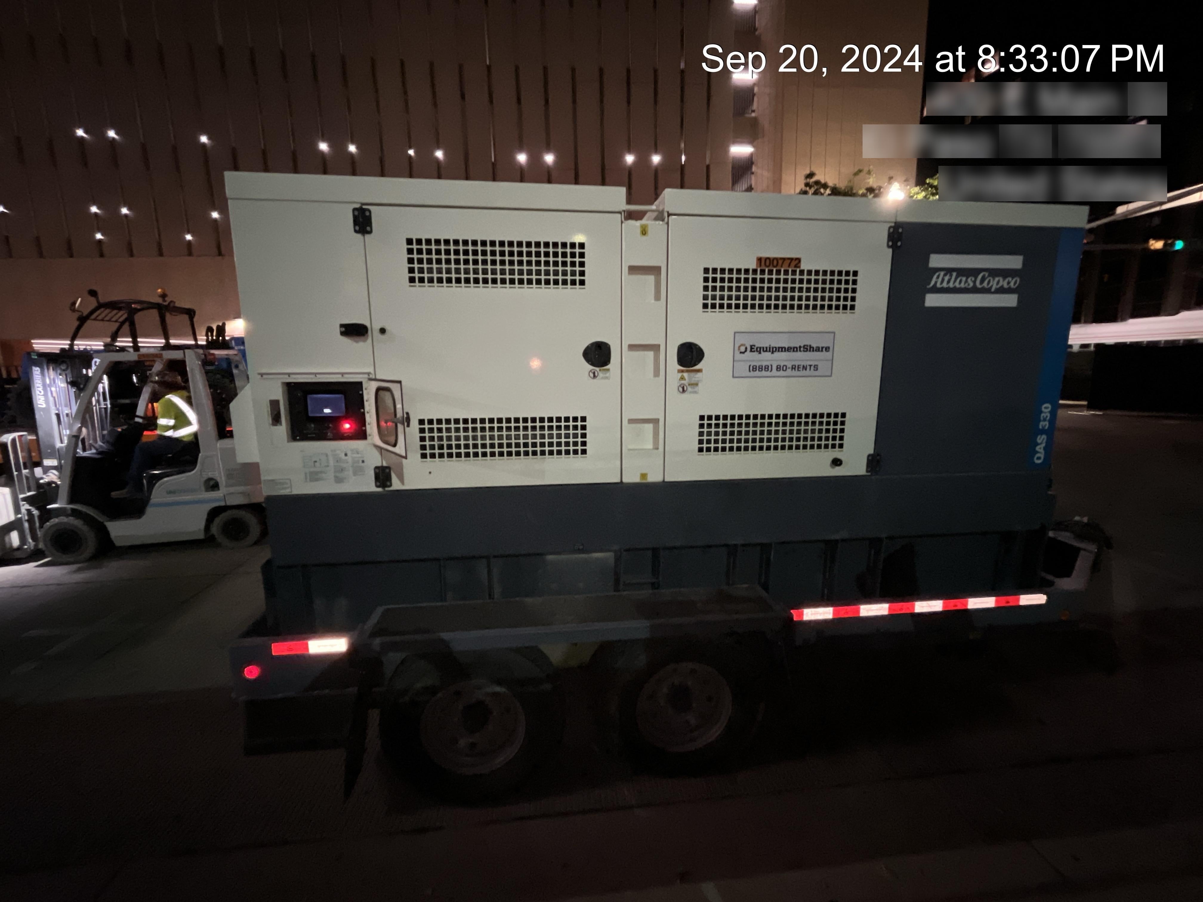 2020 ATLAS COPCO QAS 330