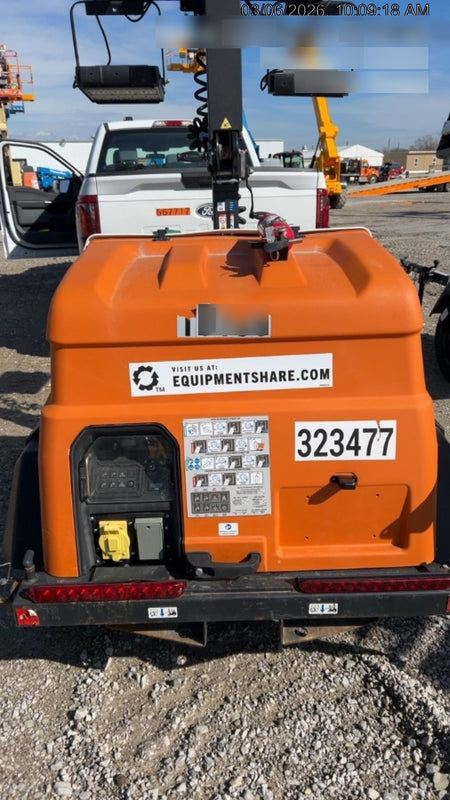 2023 Generac MLT2 Diesel, Flex Switch 120V Input, Powerzone Controller, (4) 320W LED Lights, 4kW Generator, 39.9 Gal Fuel Tank, 2" Ball, T3