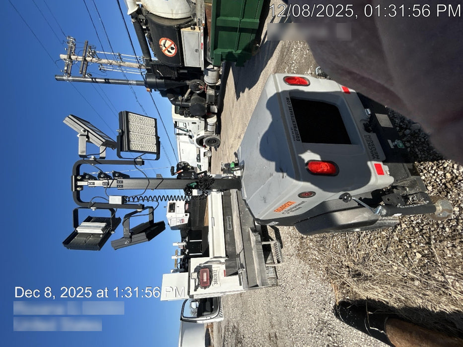 2018 Wacker Neuson LTV6L-MH Wacker Neuson LTV6L Mobile Light Tower w/Fuel Level Sensor Installed