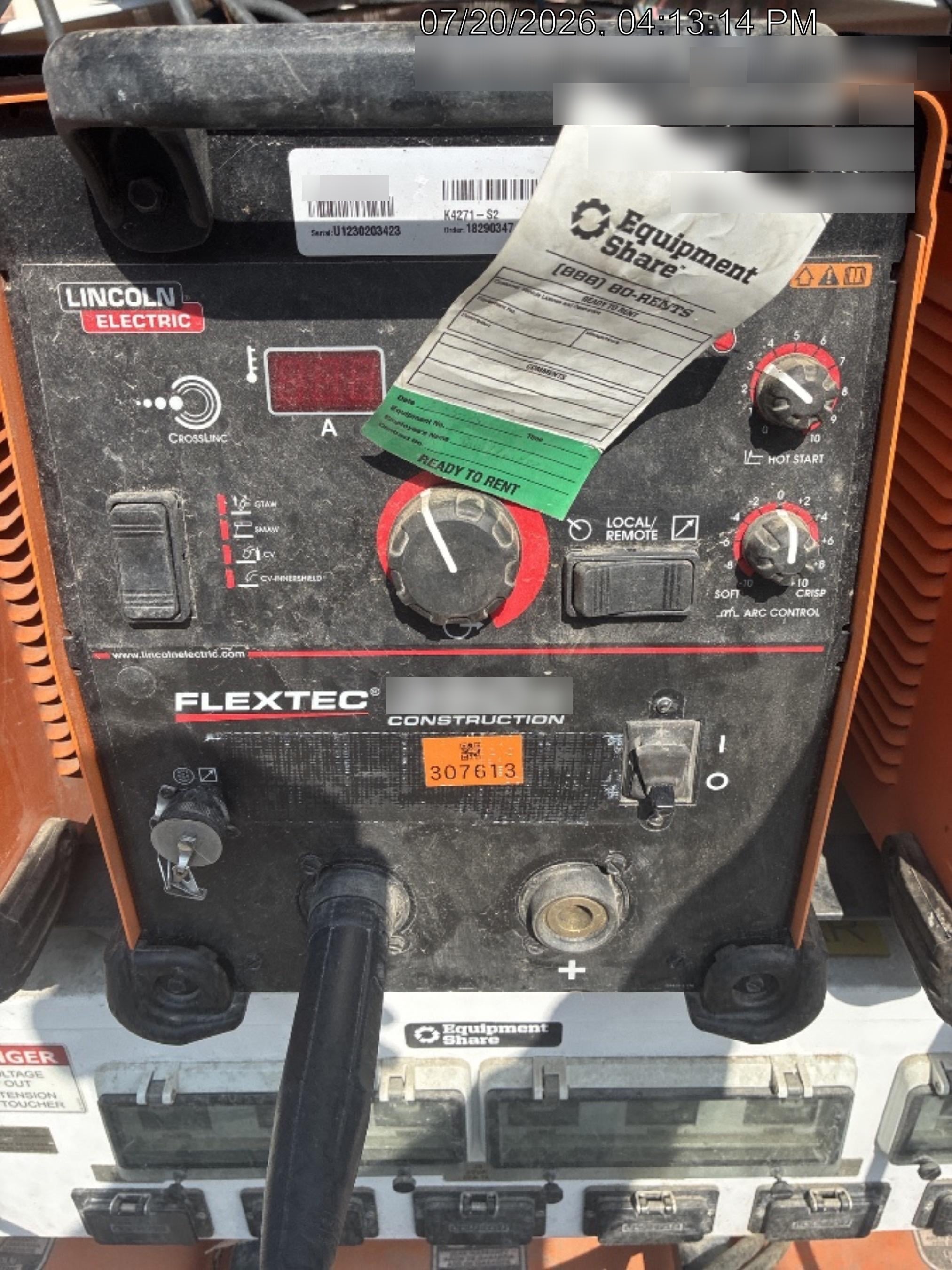 2023 LINCOLN ELECTRIC FLEXTEC 350X