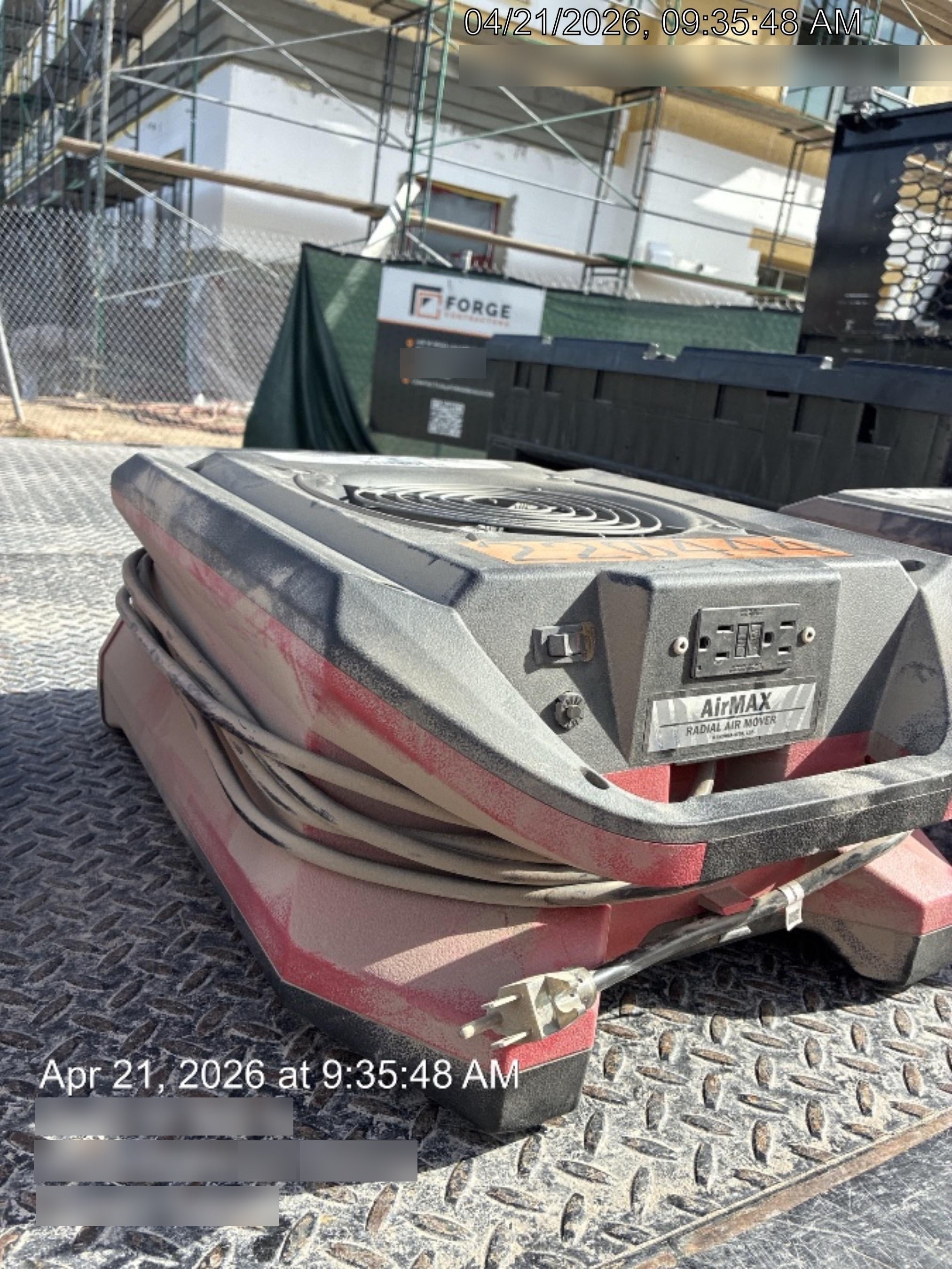 2022 PHOENIX AirMAX Radial Air Mover
