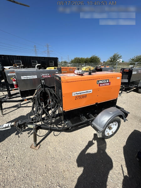 2022 Lincoln Electric LE400 Kubota V1505, Trlr, Cable Rack, Light Kit, ES Decals, T3