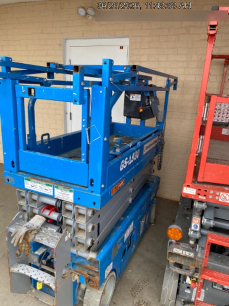 2020 Genie GS-1930 Solid Non Marking Tires, Beacon, Folding rails with half height swing gate