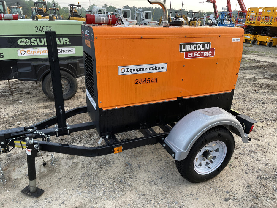 2022 Lincoln Electric LE400 Kubota V1505, Trlr, Cable Rack, Light Kit, ES Decals, T3