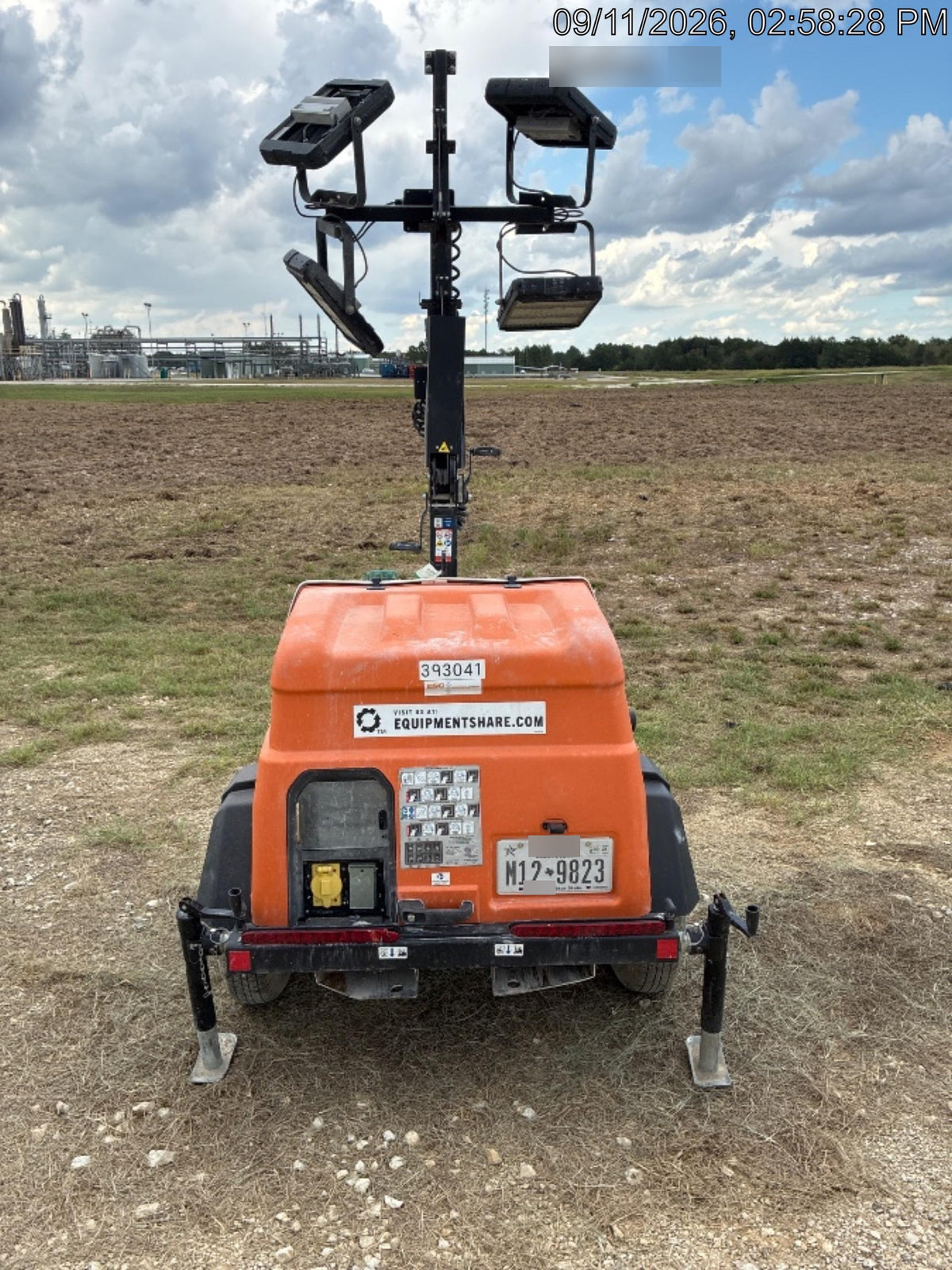 2024 Generac MLT2 Diesel, Flex Switch 120V Input, Powerzone Controller, 
(4) 320W LED Lights, 4kW Generator, 39.9 Gal Fuel Tank, 2" Ball, T3