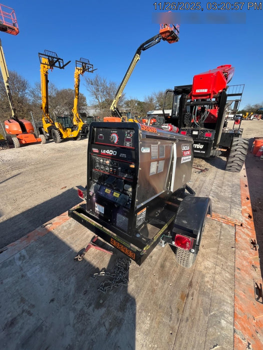 2024 Lincoln Electric LE400 Kubota V1505, Trlr, Cable Rack, Light Kit, ES Decals, T3