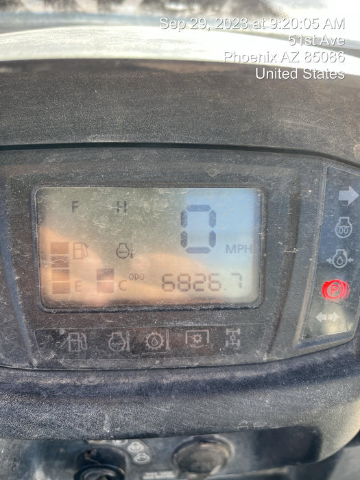 2022 Kubota RTV-X1140W-H Plastic Canopy, Windshield Acrylic Clear, LED Strobe Light, Wire Harness Kit, Back up Alarm