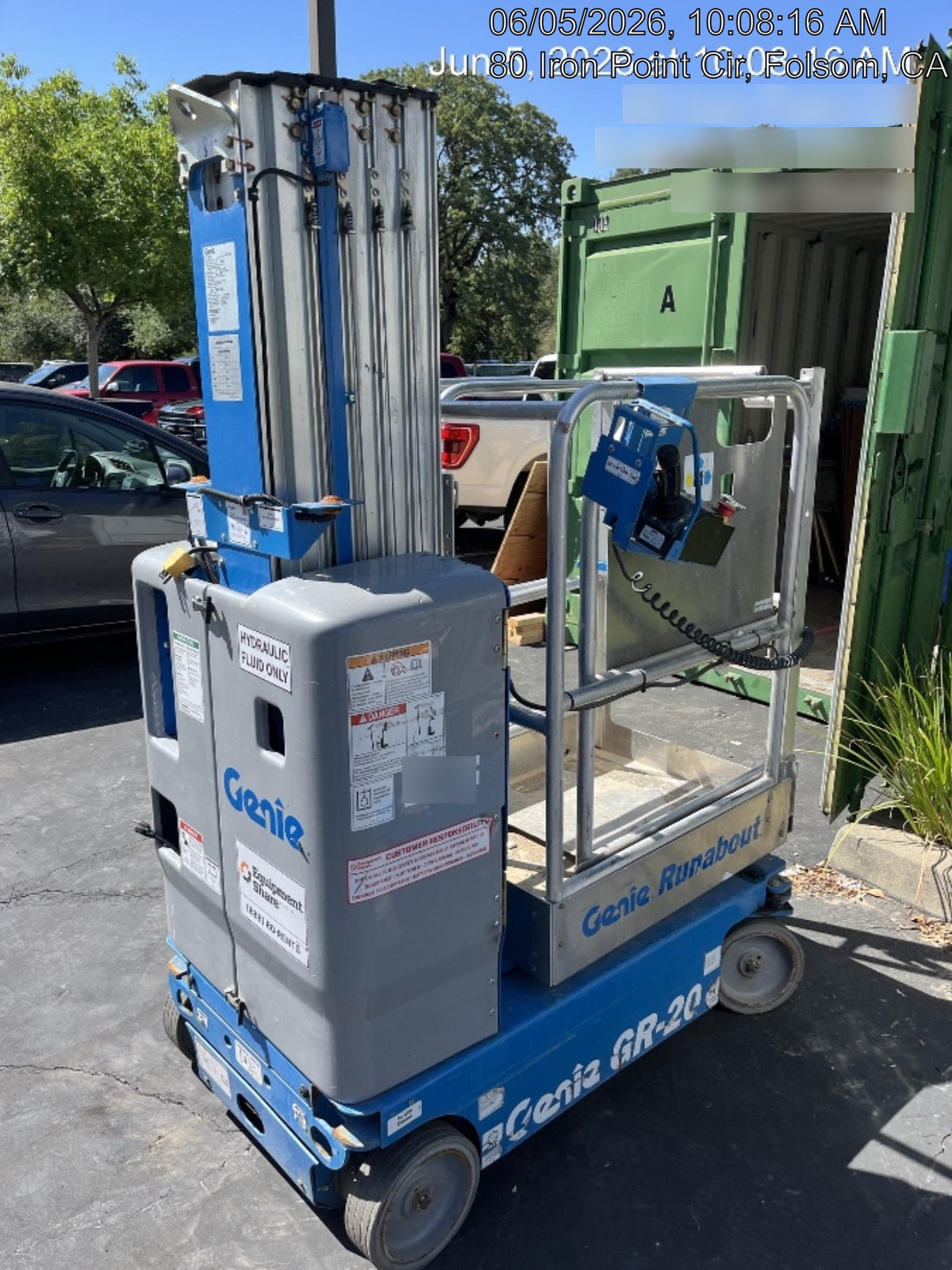 2019 GENIE GR-20
