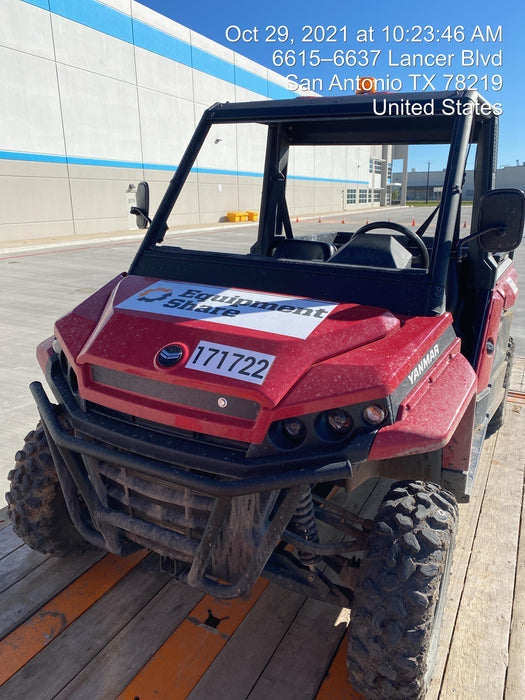 2021 Yanmar YU1000 Canopy, Steel Wheel, Poly WindShield, Beacon, Backup Alarm