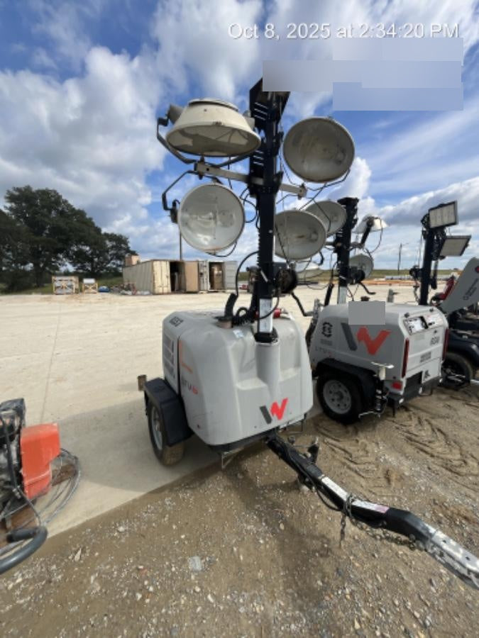 2018 Wacker Neuson LTV6L-MH Wacker Neuson LTV6L Towable Light Tower