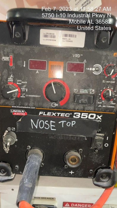 2021 LINCOLN ELECTRIC FLEXTEC 350X