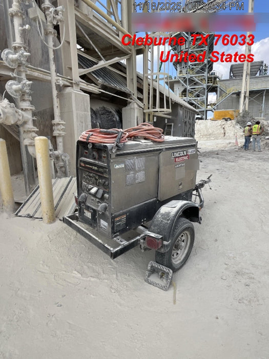 2018 Lincoln Electric Vantage 322 Lincoln Vantage 322 Welder Ready Pak 3 - Vantage 322, Trailer, Fender and light kit, Cable rack