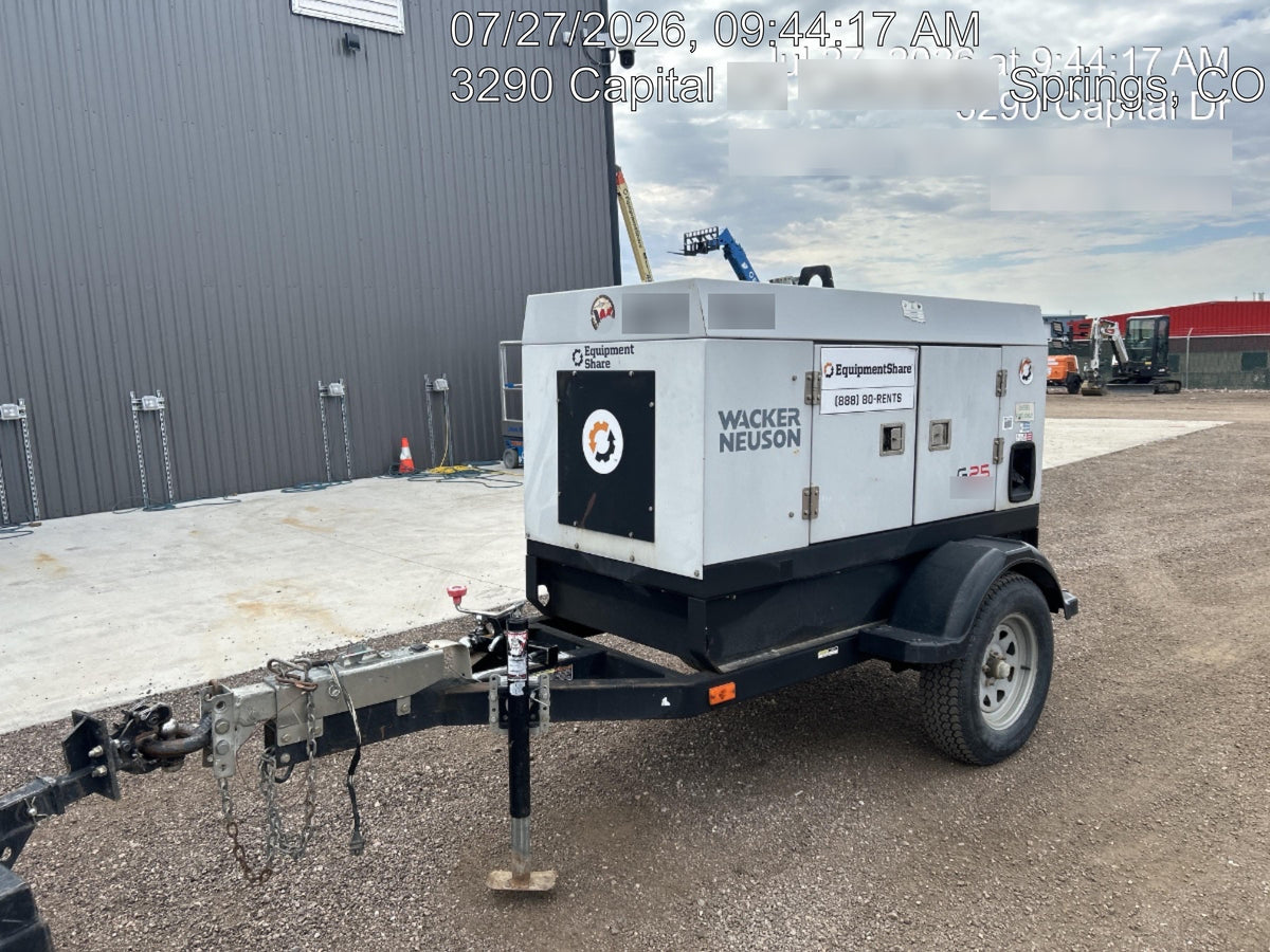 2018 WACKER NEUSON G25