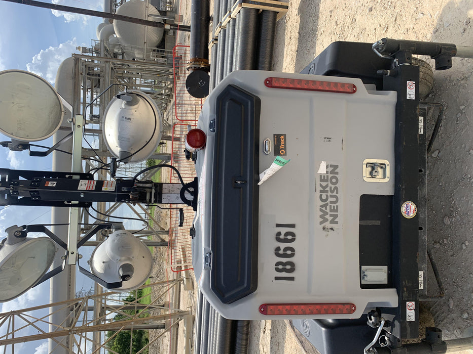 2018 Wacker Neuson LTV6L-MH Wacker Neuson LTV6L Mobile Light Tower w/Fuel Level Sensor Installed