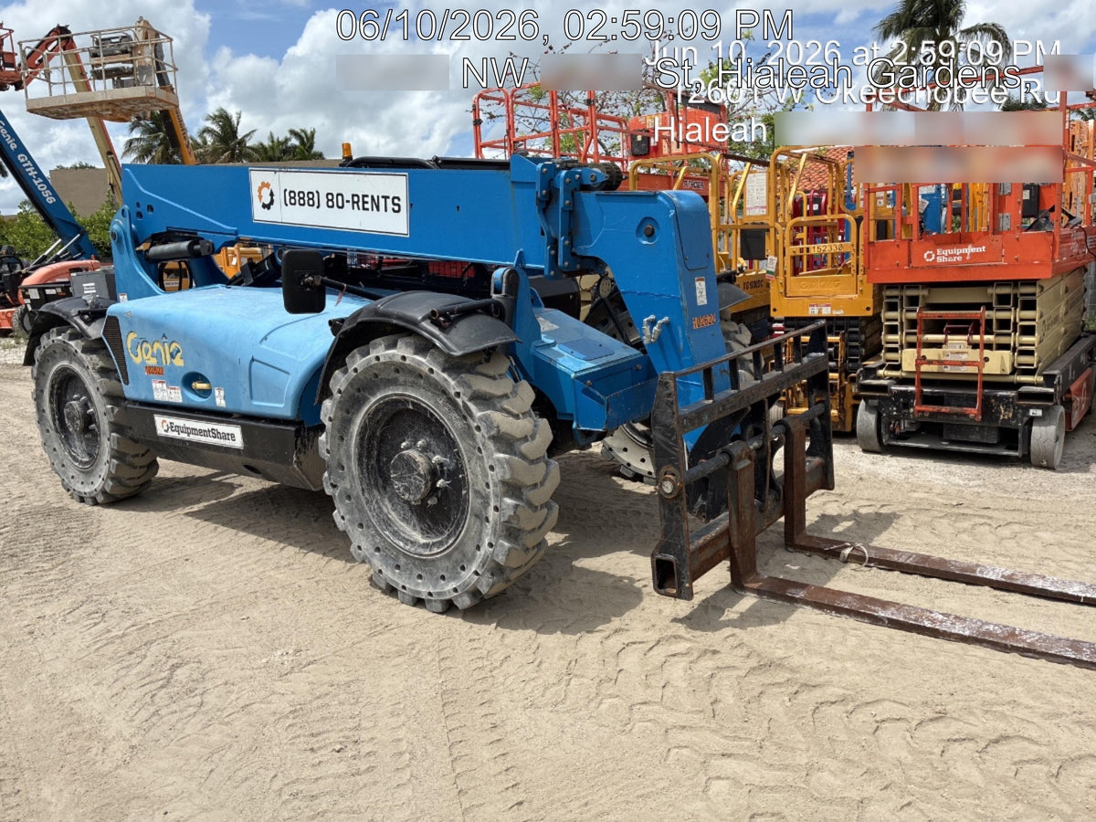 2020 Genie GTH-636 Canopy, Solid Tires, Work Lights, Beacon, Aux Hydraulics, Back up Alarm