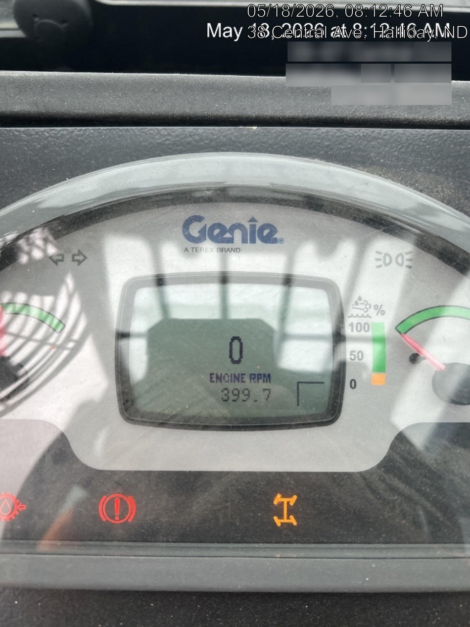 2024 Genie GTH-844 74Hp Dsl, Cab/Heat/Air, Sld Tires, LED WL, Bcn, L Hook, T3 + Access Control