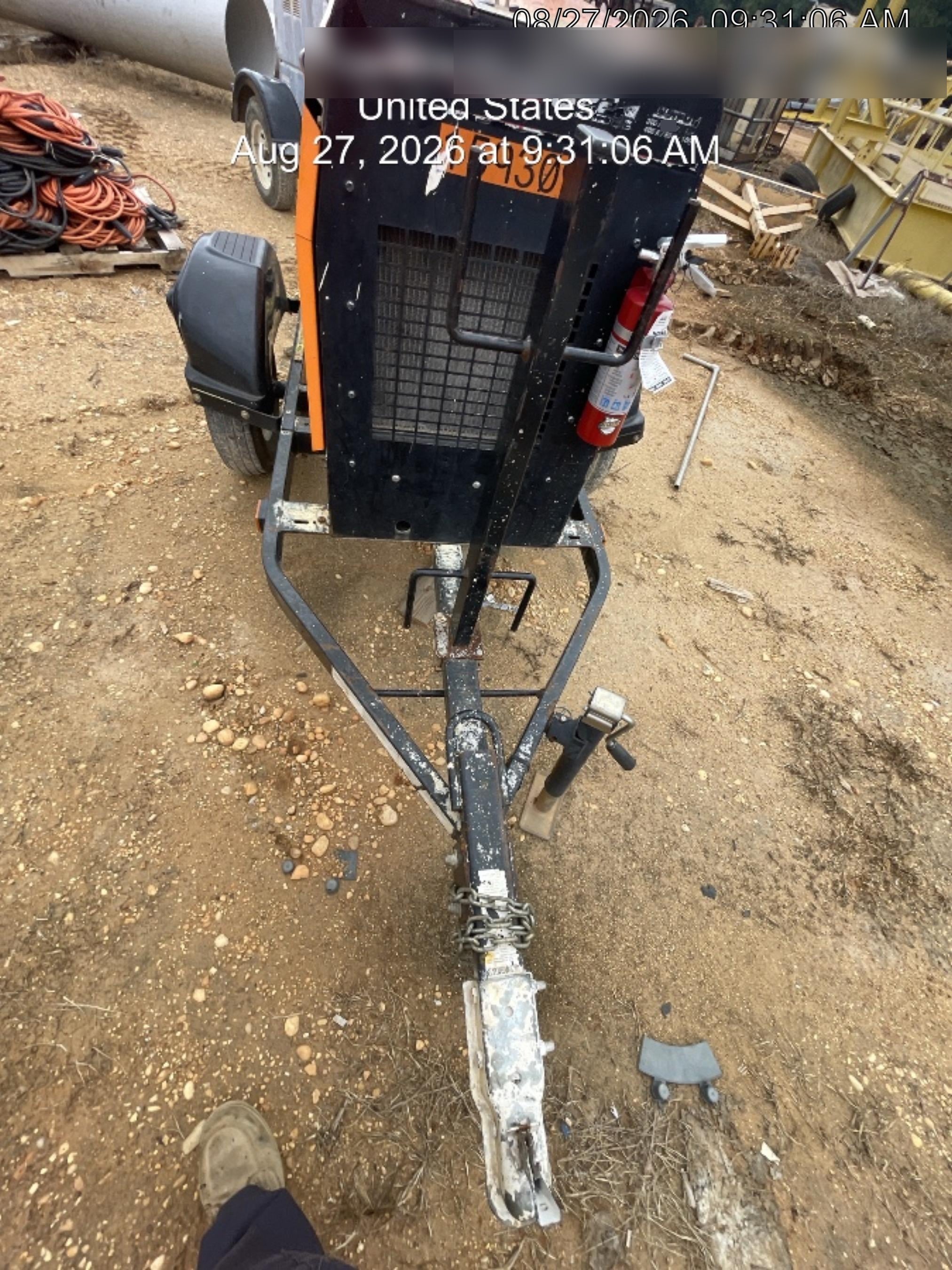 2021 Lincoln Electric Vantage 322 Vantage 322 Ready Pak 3 w/ Decals, ORANGE (includes trailer, cable rack, fender light kit) NO Telematics