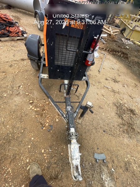 2021 Lincoln Electric Vantage 322 Vantage 322 Ready Pak 3 w/ Decals, ORANGE (includes trailer, cable rack, fender light kit) NO Telematics