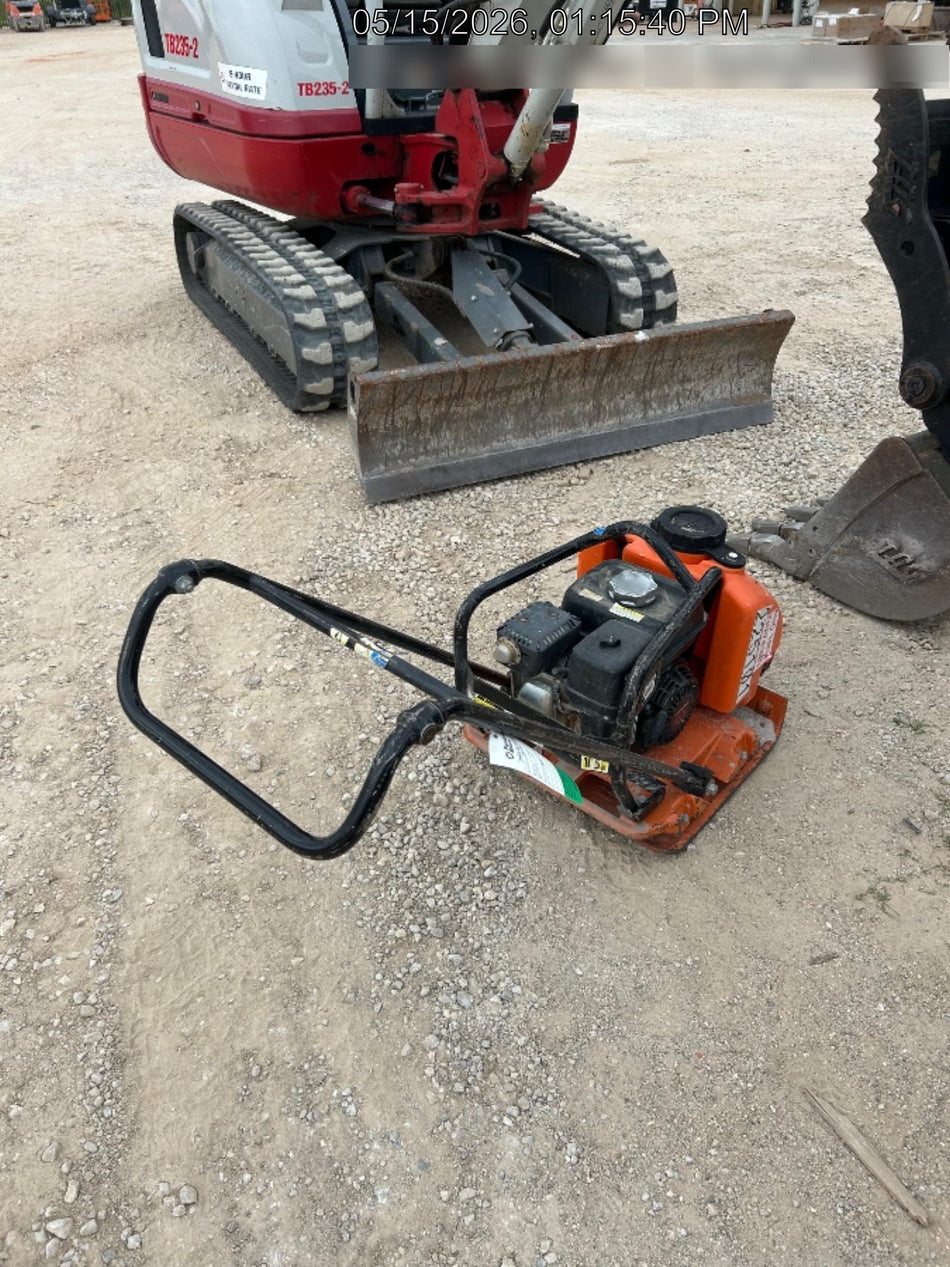 2022 Multiquip MVC88VTHW Plate Compactor, 20", w/Water Tank, Honda GX160