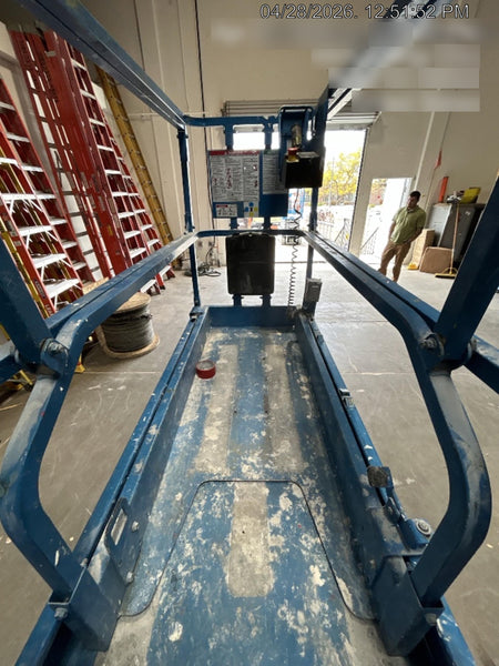 2020 Genie GS-1930 Solid Non Marking Tires, Beacon, Folding rails with half height swing gate, Telematics