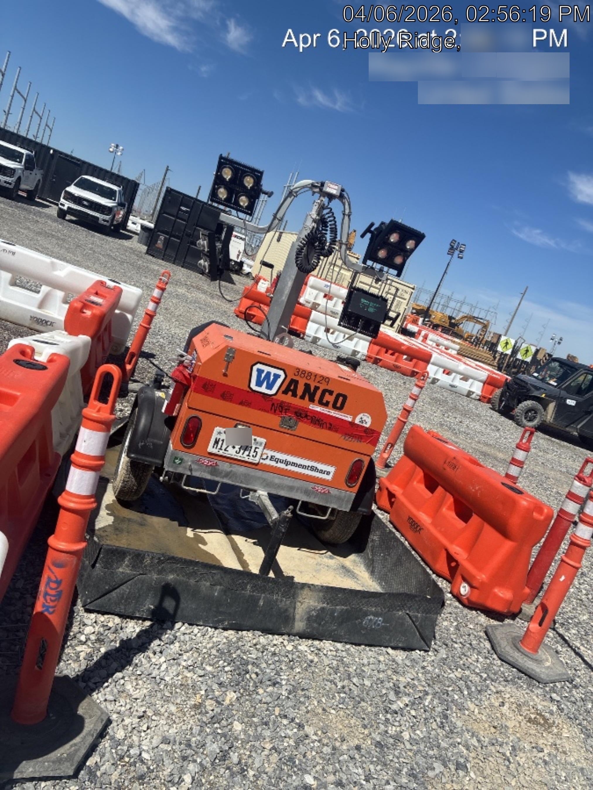 2024 Wanco WLTT-4MM4K Diesel, Deep Sea Controller, Shore Power Plug, Auto Start, (4) 350W LED Floodlights, 4kW Generator, 60 Gal Fuel Tank, 2" Ball, T3