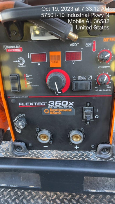 2023 LINCOLN ELECTRIC FLEXTEC 350X