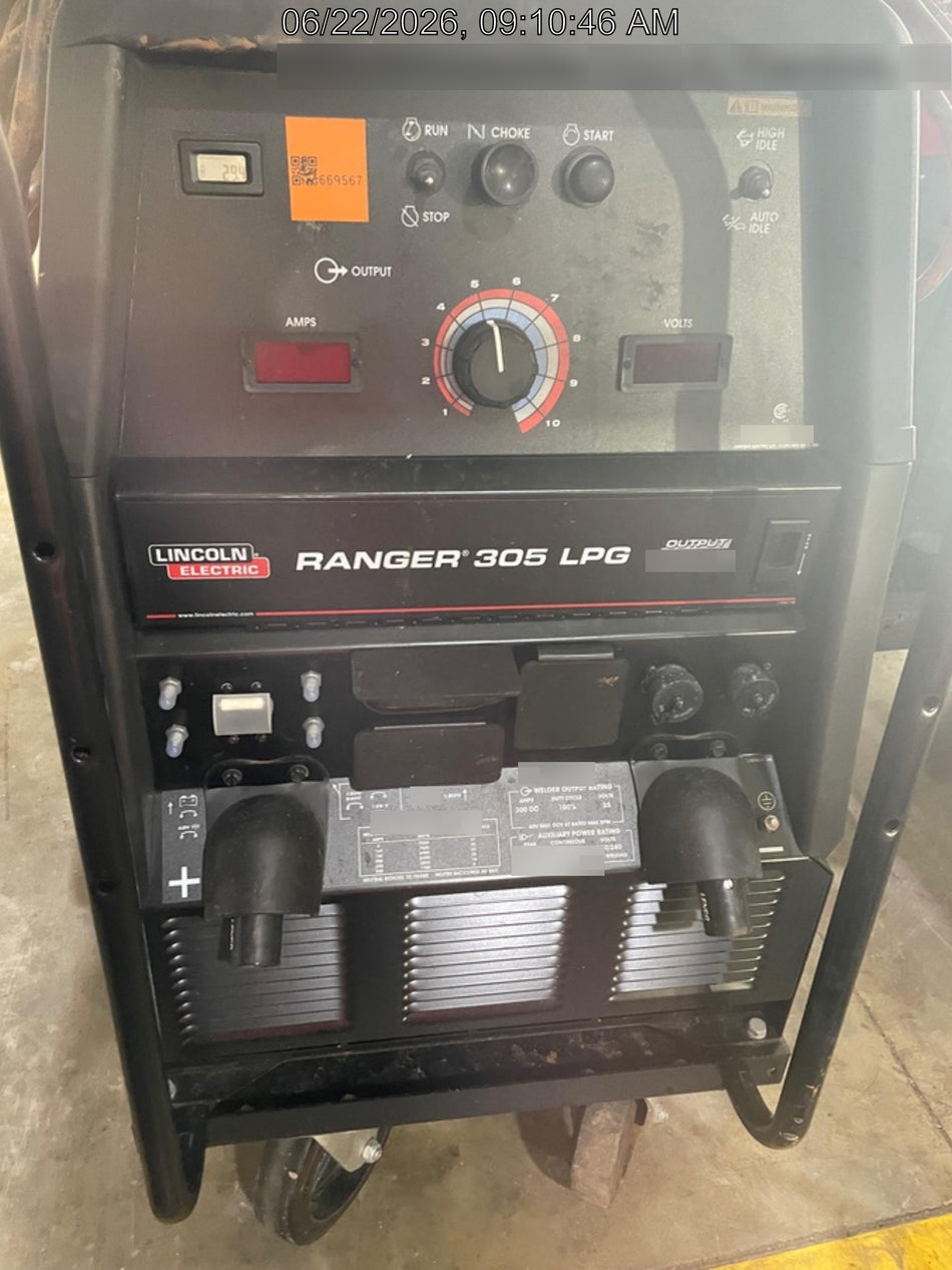 2026 LINCOLN ELECTRIC Ranger 305 LPG