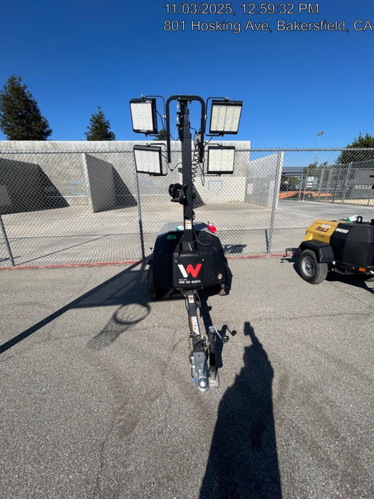 2024 Wacker Neuson LTT4 Diesel, Kohler KDW702, Deep Sea Controller, Auto Start, LED 320W, Bypass Outlet, T3