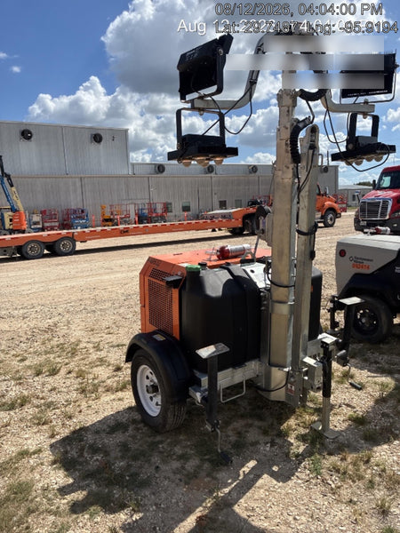 2024 Wanco WLTT-4MM4K Diesel, Deep Sea Controller, Shore Power Plug, Auto Start, (4) 350W LED Floodlights, 4kW Generator, 60 Gal Fuel Tank, 2" Ball, T3