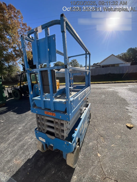2020 Genie GS-1930 Solid Non Marking Tires, Beacon, Folding rails with half height swing gate