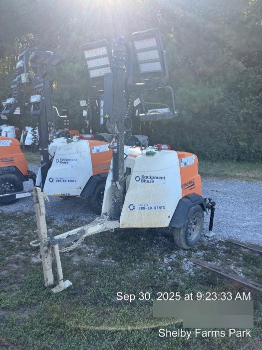 2024 Generac MLT2 Diesel, Flex Switch 120V Input, Powerzone Controller, 
(4) 320W LED Lights, 4kW Generator, 39.9 Gal Fuel Tank, 2" Ball, T3