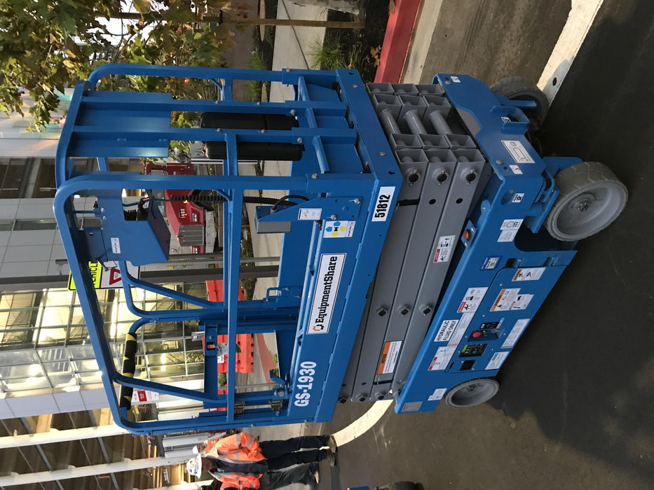 2019 Genie GS-1930 Half Height Swing Gate, 800W Inverter