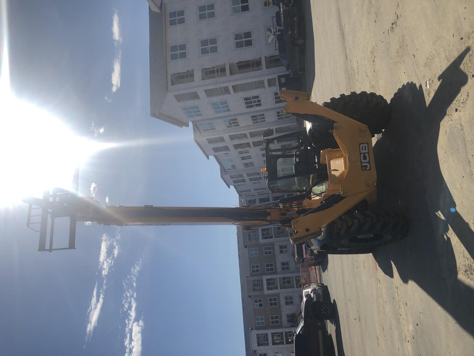 2020 JCB 510-56 Canopy, Solid Tires, Work Lights, Beacon, Aux Hydraulics, Back up Alarm, Lifting Eye, ES Decals