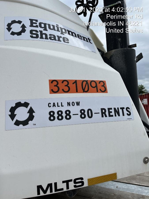 2023 Generac MLT2 Diesel, Flex Switch 120V Input, Powerzone Controller, (4) 320W LED Lights, 4kW Generator, 39.9 Gal Fuel Tank, 2" Ball, T3