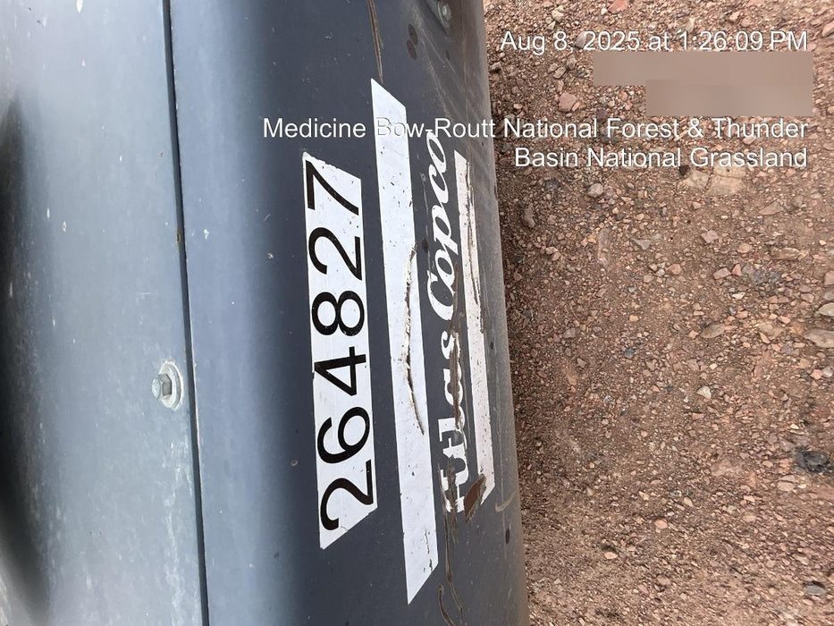 2022 ATLAS COPCO PAC H108 JD