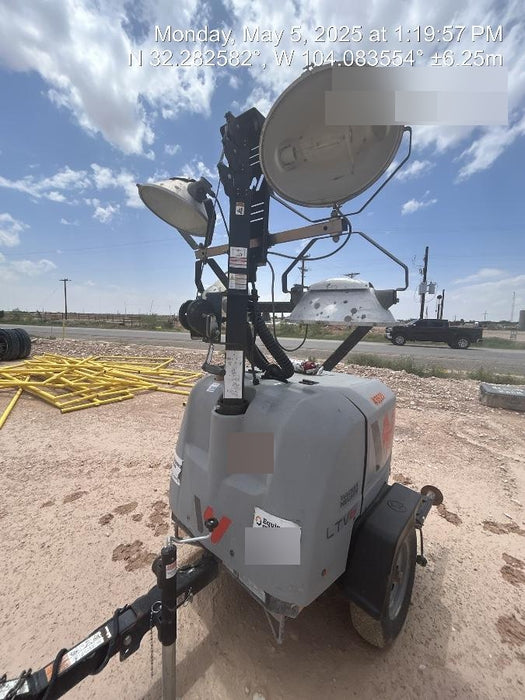 2019 Wacker Neuson LTV6L-MH Wacker Neuson LTV6L Mobile Light Tower w/Fuel Level Sensor Installed