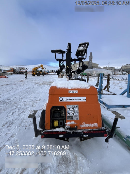 2024 Generac MLT2 Diesel, Flex Switch 120V Input, Powerzone Controller, 
(4) 320W LED Lights, 4kW Generator, 39.9 Gal Fuel Tank, 2" Ball, T3