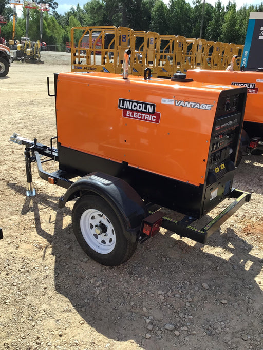 2021 Lincoln Electric Vantage 322 Vantage 322 Ready Pak 3 w/ Decals, ORANGE (includes trailer, cable rack, fender light kit) NO Telematics