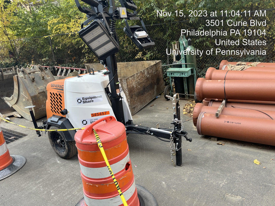 2023 Generac MLT2 Diesel, Flex Switch 120V Input, Powerzone Controller, (4) 320W LED Lights, 4kW Generator, 39.9 Gal Fuel Tank, 2" Ball, T3