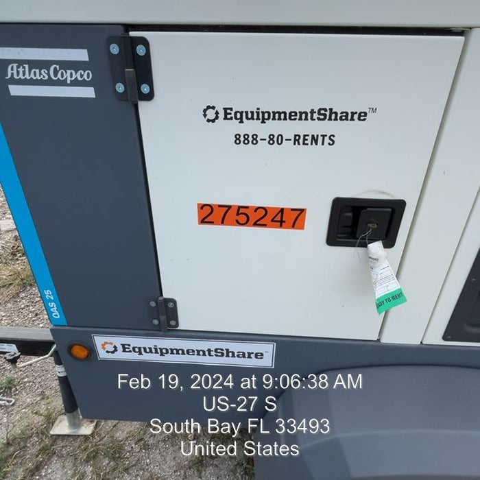 2022 ATLAS COPCO QAS25 CWK