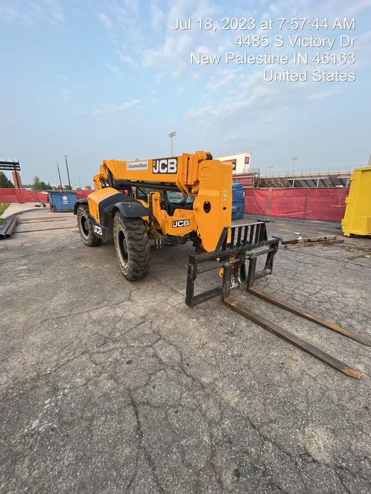 2020 JCB 509-42 Cab/Heat/Air, Solid Tires, Work Lights, Beacon, Aux Hydraulics, Back up Alarm, Lifting Eye, ES Decals