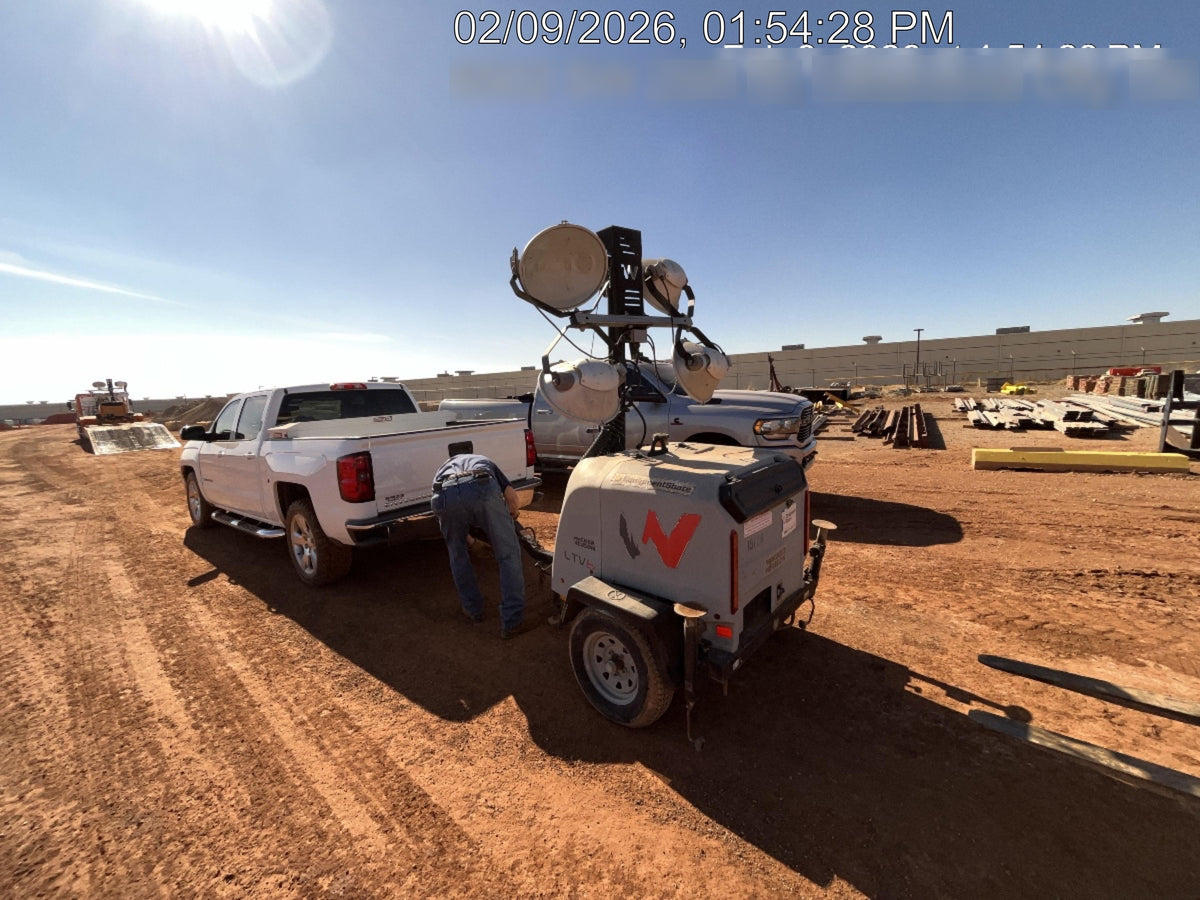 2018 Wacker Neuson LTV6L-MH Wacker Neuson LTV6L Mobile Light Tower w/Fuel Level Sensor Installed