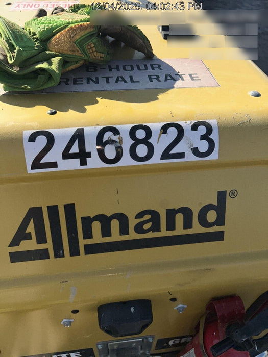 2022 Allmand NLV3GR (4) LED Light Fixture 350W, 23' Vertical Mast, 3kW Prime, Towable, ES Decals, T3