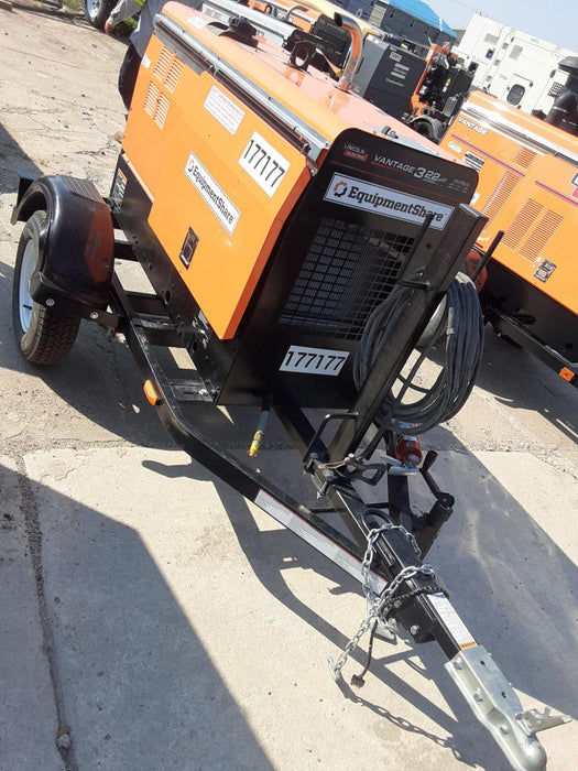 2021 Lincoln Electric Vantage 322 Vantage 322 Ready Pak 3 w/ Decals, ORANGE (includes trailer, cable rack, fender light kit) NO Telematics